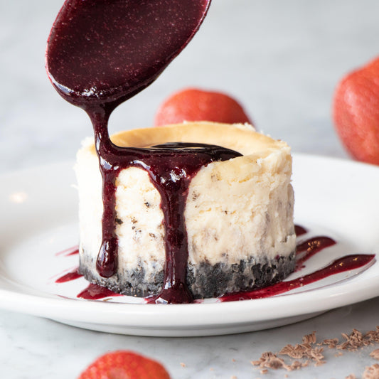 Cheesecake allo yogurt con Confettura Extra di Fragole - Pure Stagioni