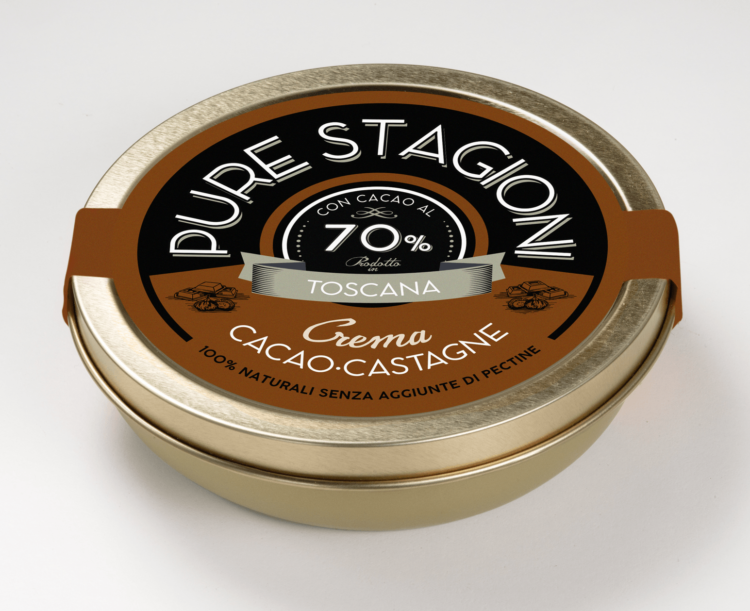 Crema di Cacao e Castagne - 200g - Pure Stagioni