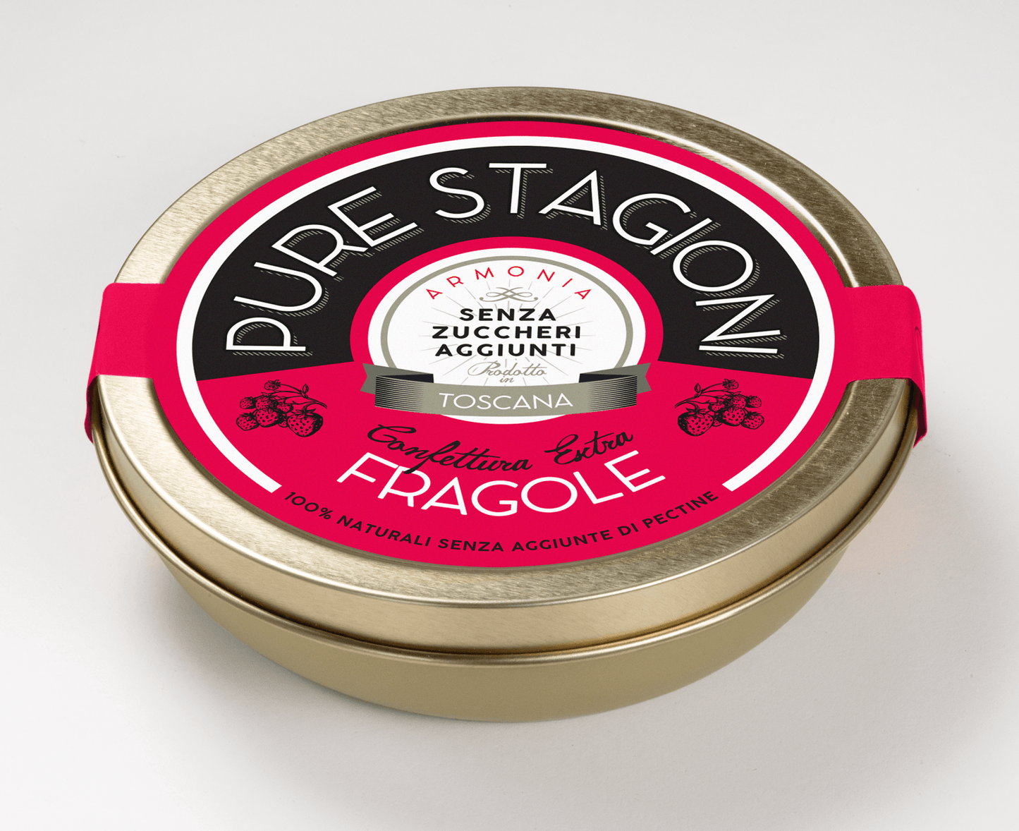 Armonia di Fragole - Senza zuccheri aggiunti - 200g - Pure Stagioni