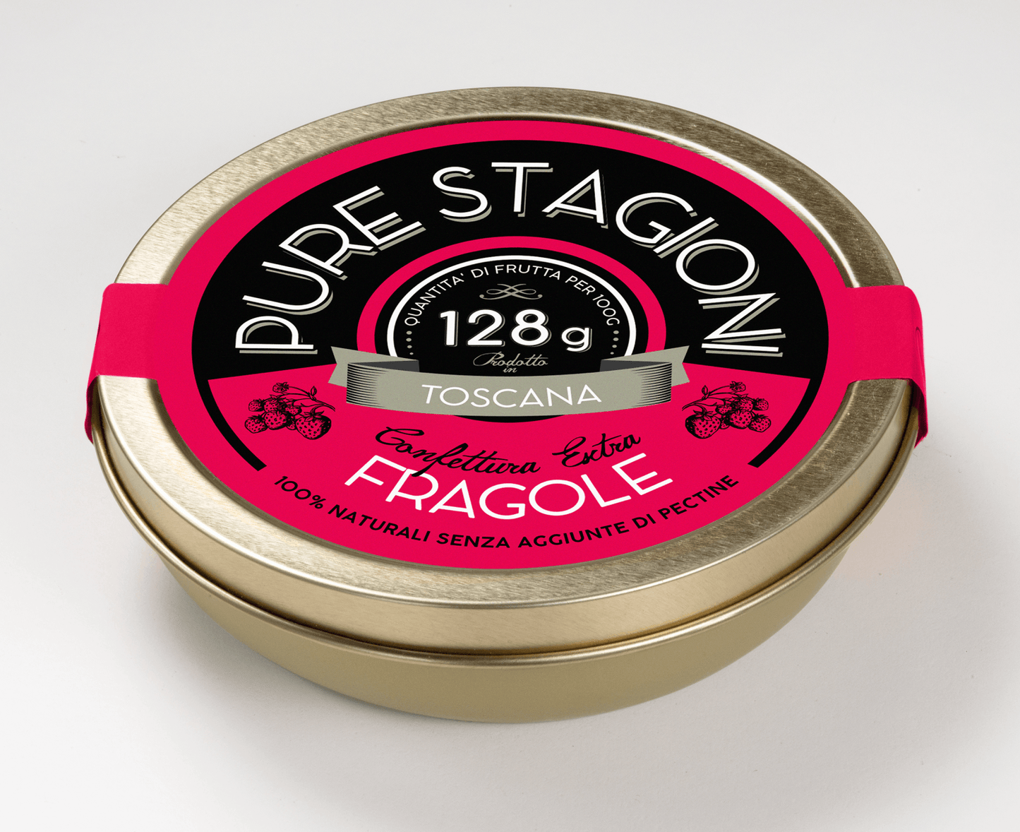 Confettura Extra di Fragole - 200g - Pure Stagioni
