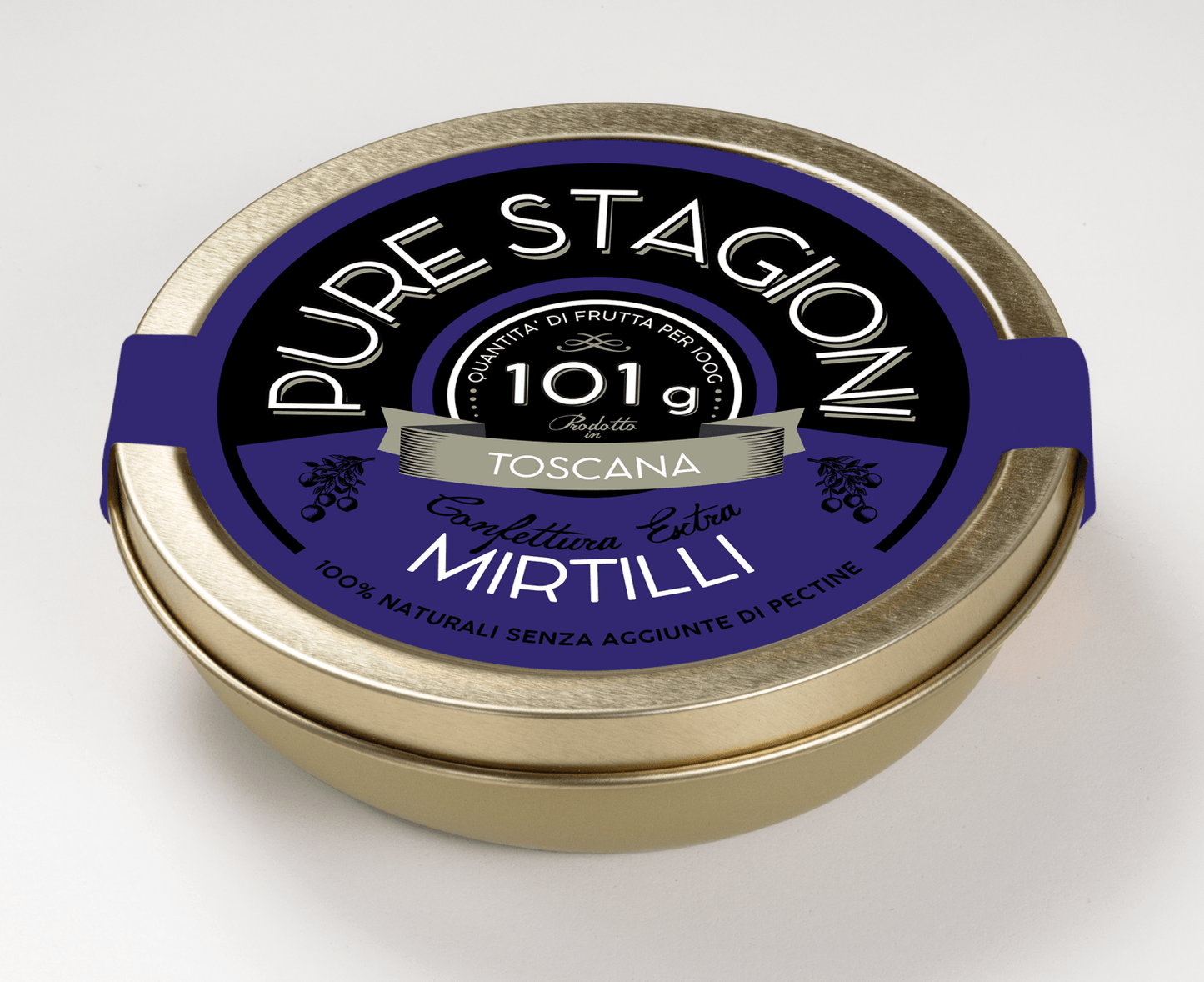 Confettura Extra Mirtilli - 200g - Pure Stagioni